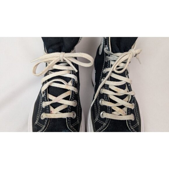 CONVERSE Chuck Taylor ALL STAR Run Star Hike High Top Platform Sneaker Black 8 - Picture 11 of 13